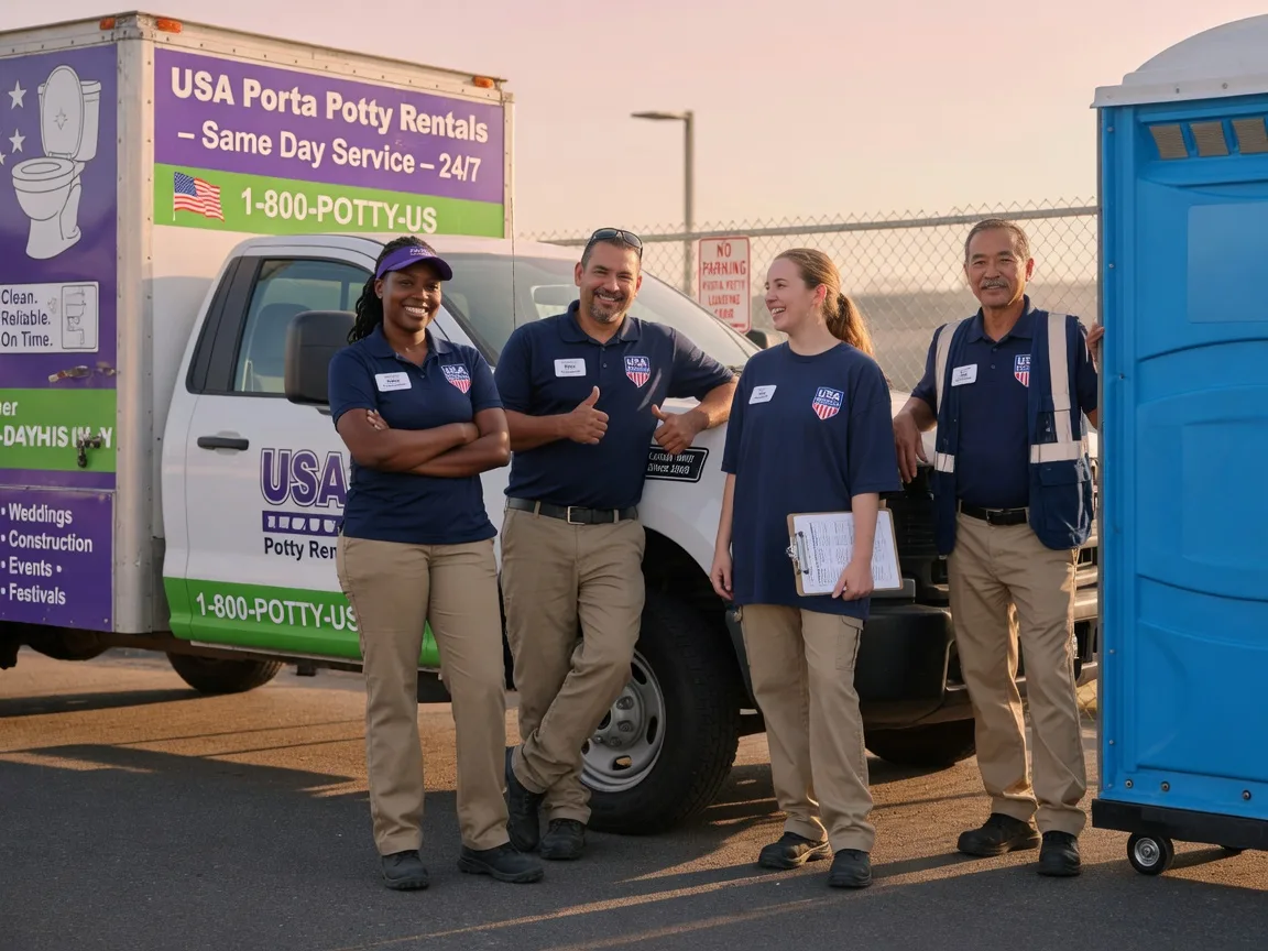 Porta Potty Rental company in New Salisbury, IN